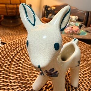 Mid Century Little Deer Planter